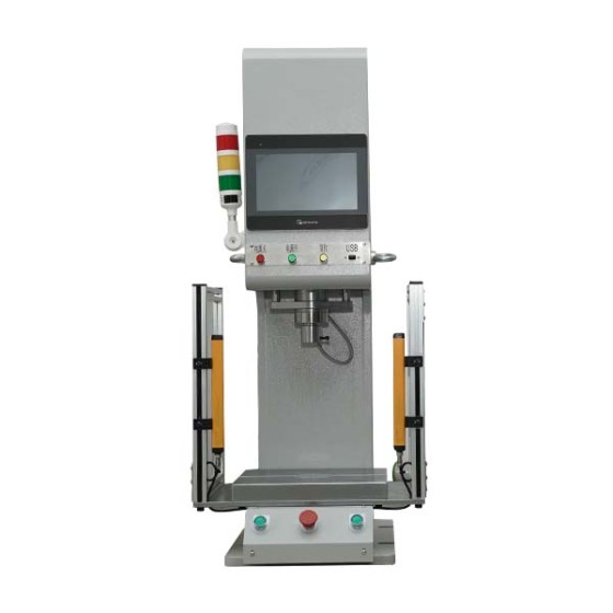 桌面c型伺服压力压桩机